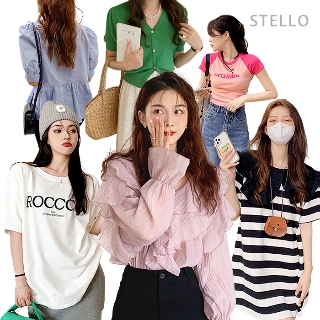 스텔로 선착순 75% 즉시할인 봄 신상 감성있는 인기상품 맨투맨/니트/원피스/블라우스/팬츠/티셔츠/스커트 외