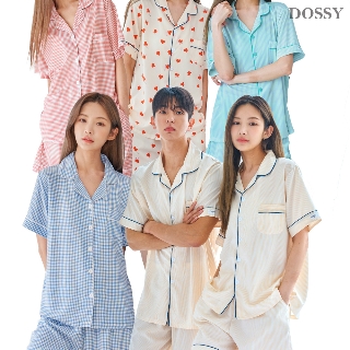 [무료배송] 30%쿠폰할인 DOSSY 커플잠옷 잠옷바지 잠옷원피스 파자마 홈웨어 잠옷세트