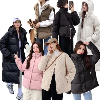 [무료배송] 여성 빅사이즈 누빔점퍼/숏패딩/하프패딩/롱패딩/패딩조끼