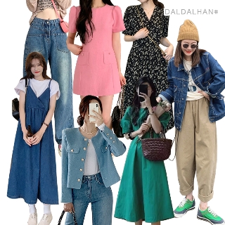 달달한샵 선착순 15%중복할인 데일리룩 봄신상 자켓/블라우스/니트/팬츠/맨투맨/가디건/청바지/원피스