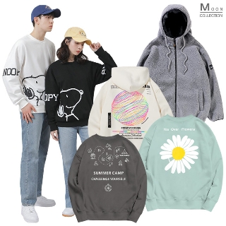 문컬렉션 20% 즉시할인 혜택 고퀄리티 국내생산 맨투맨/팬츠/커플티/빅사이즈/오버핏/트레이닝/코디세트