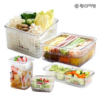 [무료배송] 창신리빙 밀폐용기/수납 12900원 몽땅균일가