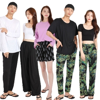 시원한 여름 스타일링 시즌오프 SALE 냉장고바지/린넨/반바지/빅사이즈/스판/쿨링와이드팬츠/밴딩팬츠 외
