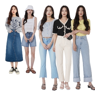 니꼬데님 봄신상 청바지/부츠컷/스키니진/와이드데님/스트레이트팬츠