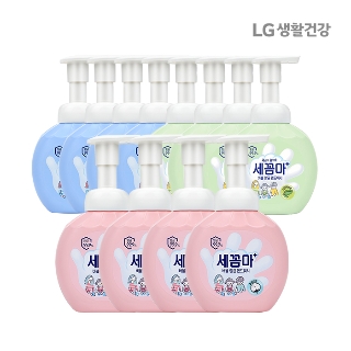 [무료배송] 온더바디 세꼼마 버블 항균 핸드워시(그린허브/레몬/파우더) 250ml, 4개