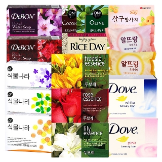 [앵콜창고] 도브 세수비누 x 20개 40개 두보레 드봉온더바디 라이스데이 때비누 대용량비누
