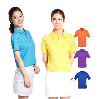 산뜻한 컬러의 남녀 쿨론카라티셔츠/단체티/유니폼/활동복 12컬러 