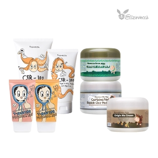 [엘리자베카] 10%쿠폰+ 엘리자베카 BEST 코팩/마스크팩SET/ 달팽이크림/클렌징오일/화이트닝크림/ 파운데이션 외